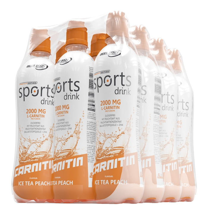 Best Body | Sports Drink mit L-Carnitin - 12x500ml
