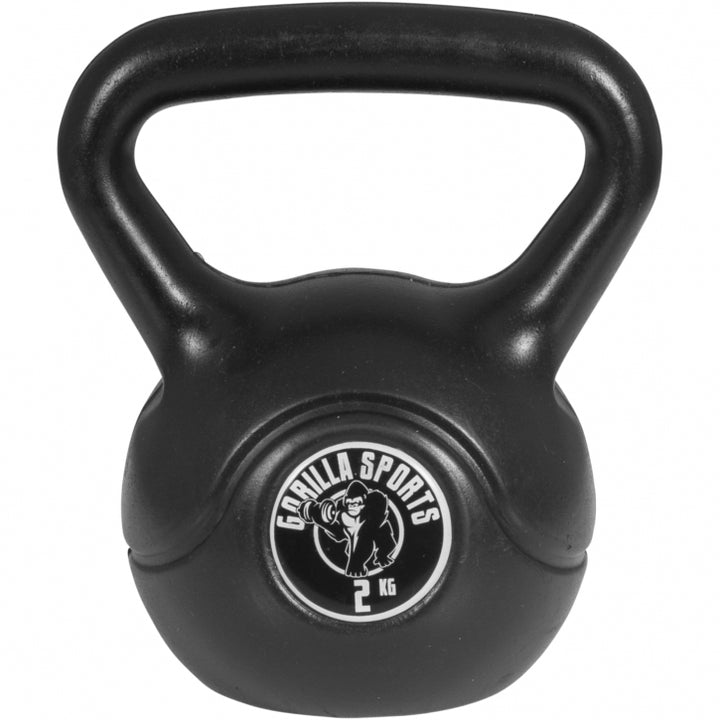 Gorilla Sports | Kettlebell aus Kunststoff 2-20 kg