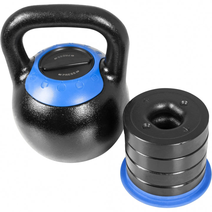 Gorilla Sports | Kettlebell verstellbar 16-24 kg