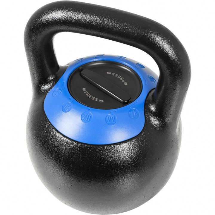 Gorilla Sports | Kettlebell verstellbar 16-24 kg