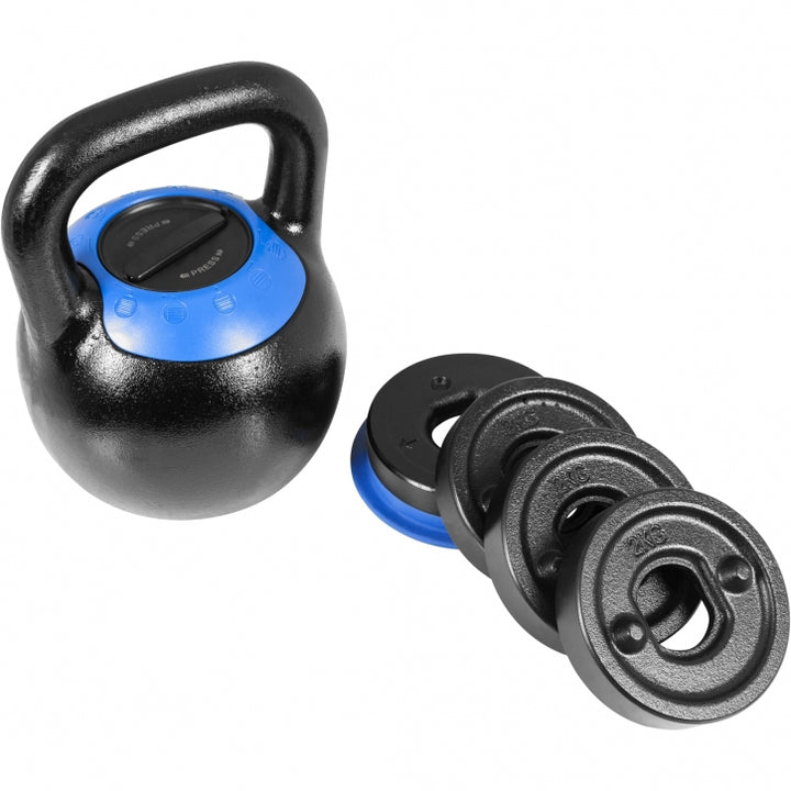 Gorilla Sports | Kettlebell verstellbar 16-24 kg