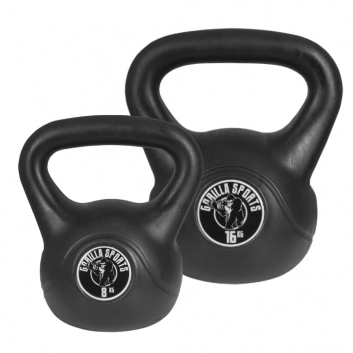 Gorilla Sports | Kettlebell aus Kunststoff 2-20 kg