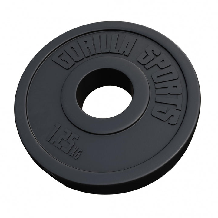 Gorilla Sports | Hantelscheibe Olympia 50/51mm Kunststoff 1,25-15 kg
