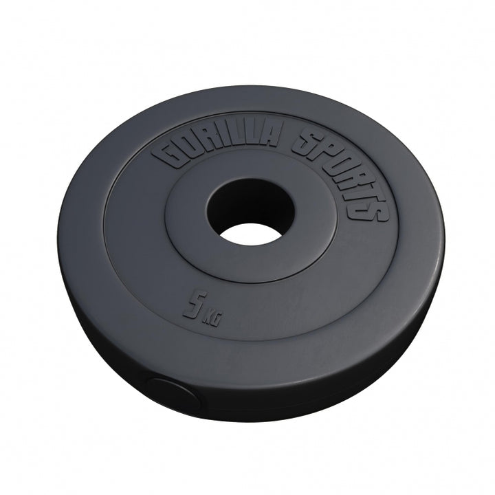 Gorilla Sports | Hantelscheibe Olympia 50/51mm Kunststoff 1,25-15 kg