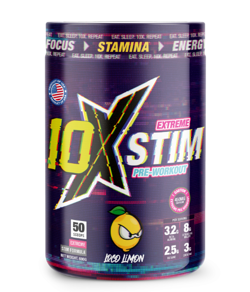 10XAthletic | 10X Stim Extreme Pre-Workout (50 Serv.) - 600g