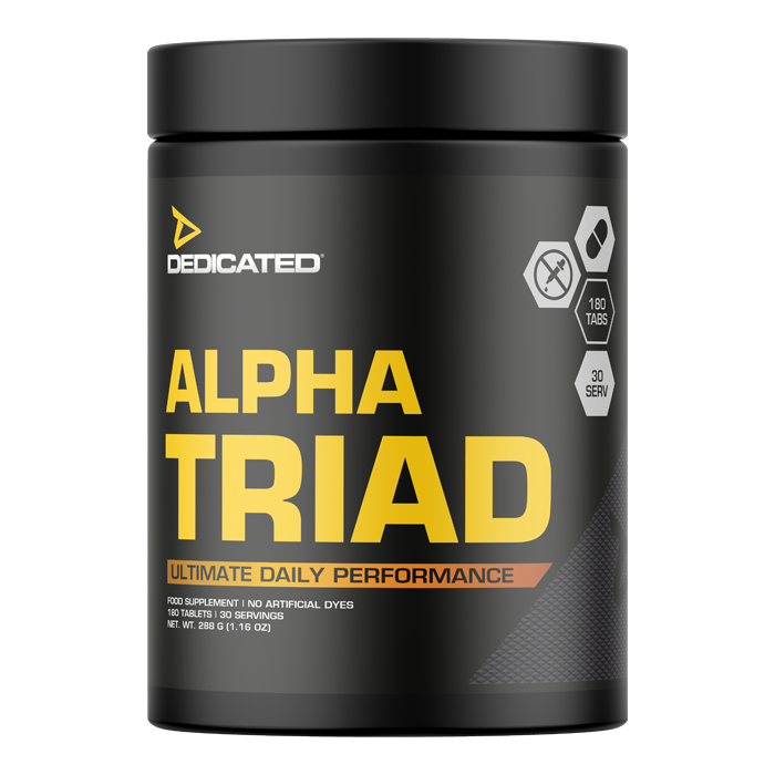 Dedicated | Alpha Triad - 180 Tabletten