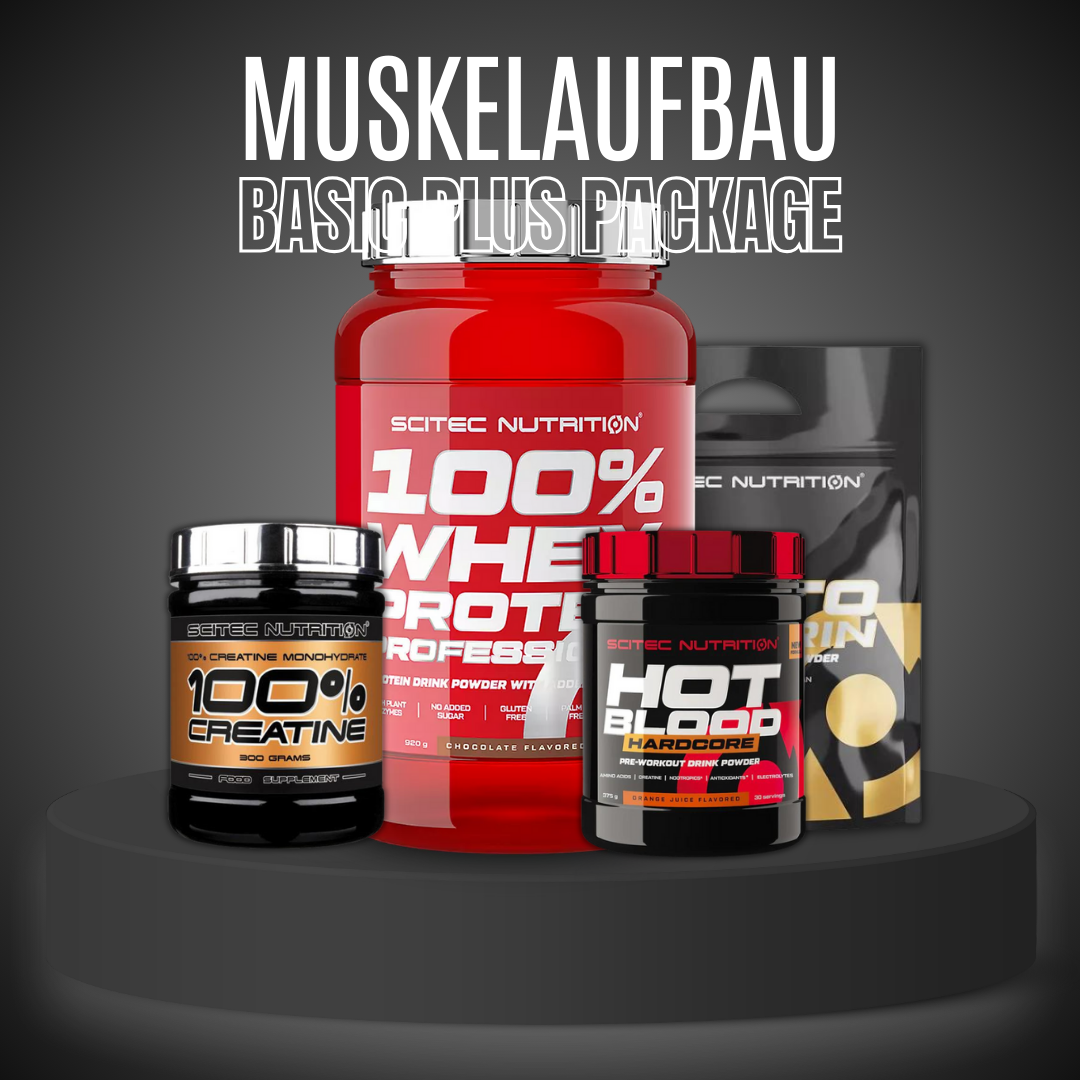 Muskelaufbau Paket - Basic Plus Scitec Nutrition