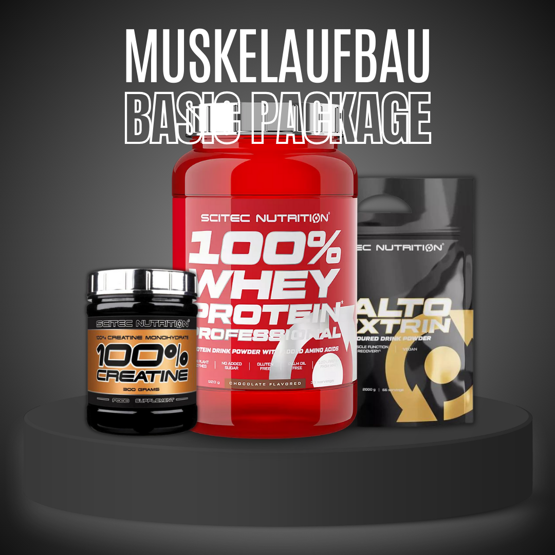 Muskelaufbau Paket - Basic Scitec Nutrition