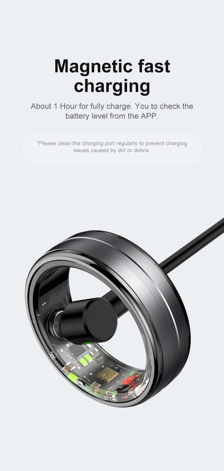 Colmi Smart Ring R06 – Fitness & Gesundheits-Tracker für Herzfrequenz, Blutsauerstoff & Schlafanalyse