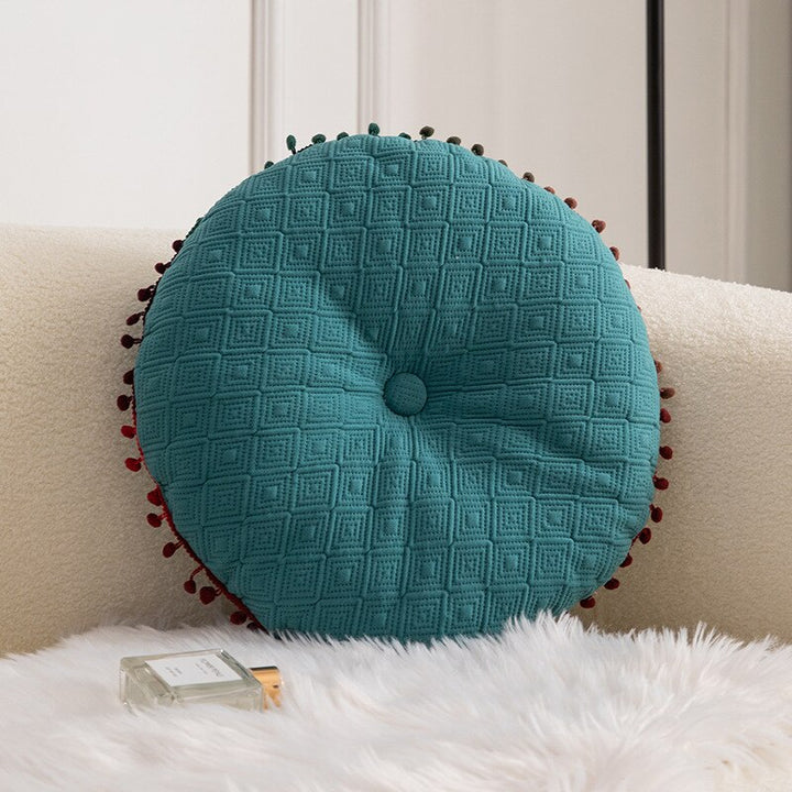 The Fitness Outlet | Sitzkissen/Zafukissen für Meditation Pom Pom