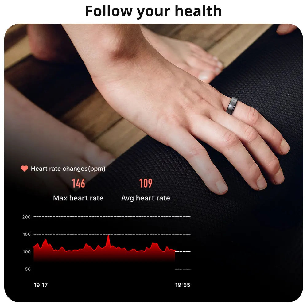 Colmi Smart Ring R06 – Fitness & Gesundheits-Tracker für Herzfrequenz, Blutsauerstoff & Schlafanalyse