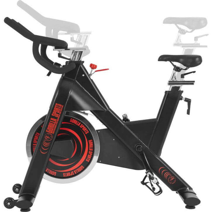 Gorilla Sports | Indoor Cycling mit Tretlager F50x100