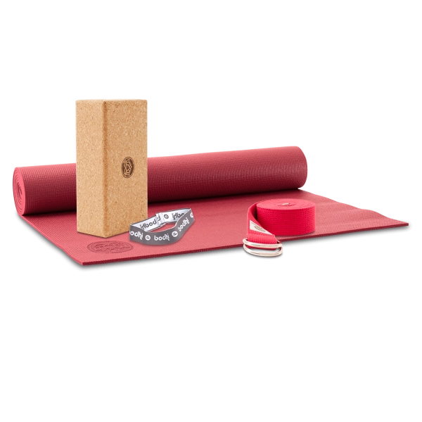 Lotus Works | Yogamatten Set-Trend, in rot