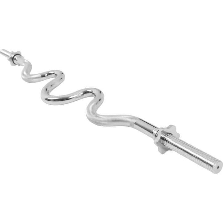 Gorilla Sports | Super SZ-Curlstange aus Chrom 120 cm