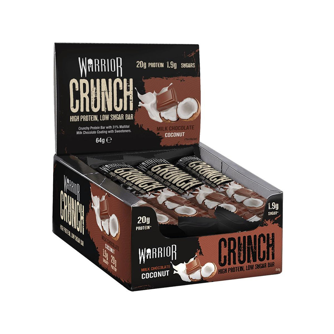 Warrior | Crunch High Protein Low Sugar Bar (12x64g)