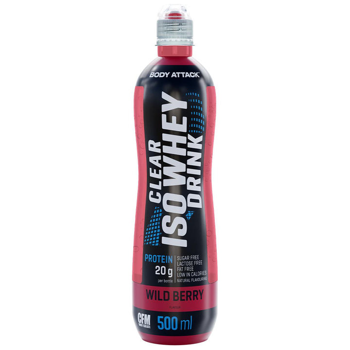Body Attack | Clear Iso Whey Drink - 12x500ml