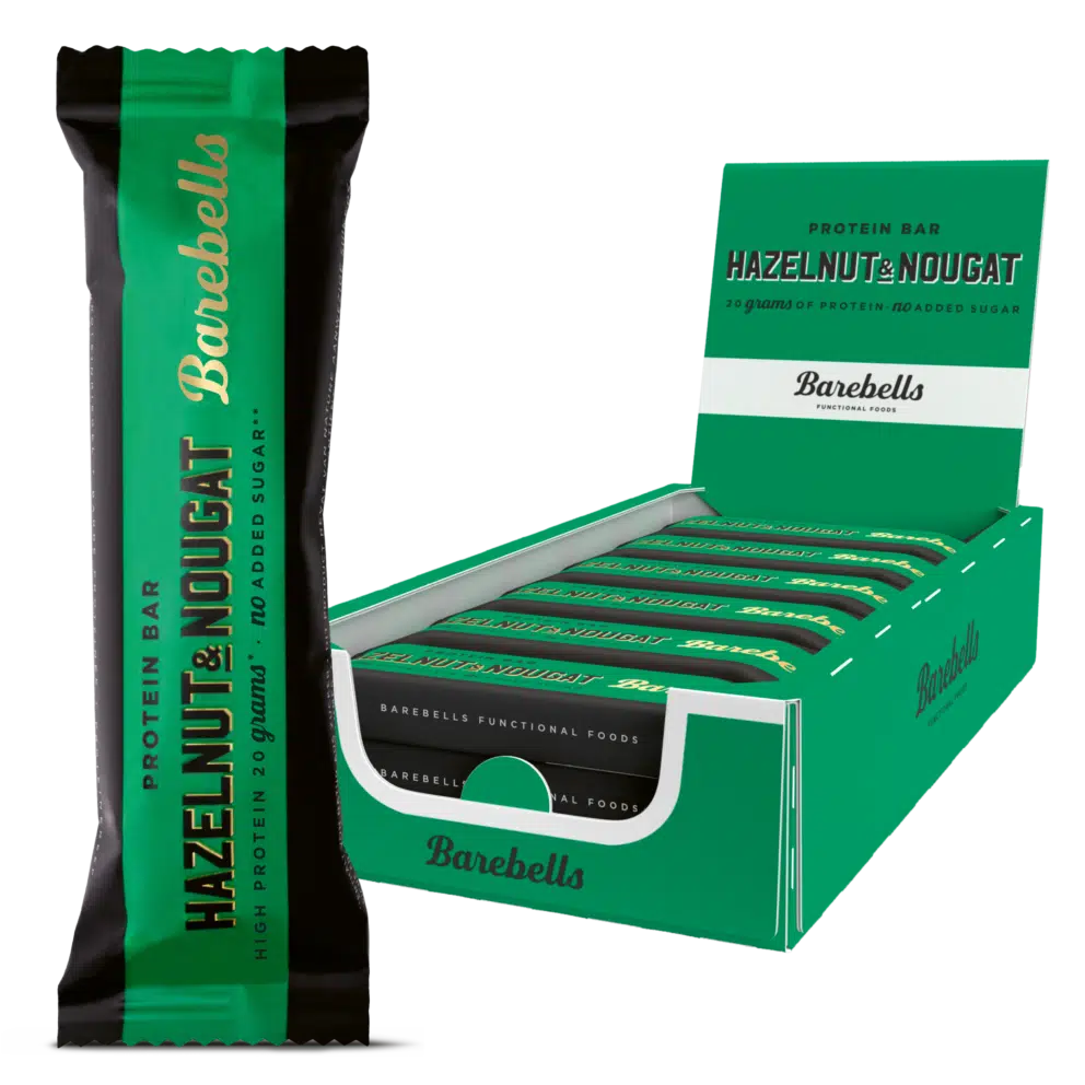 Barebells Protein Bars 12 x 55g Hazelnut Nougat