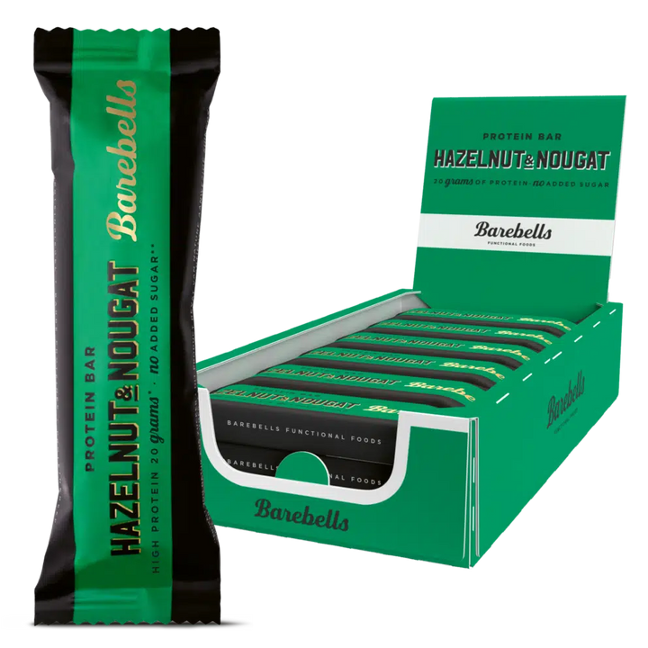 Barebells Protein Bars 12 x 55g Hazelnut Nougat