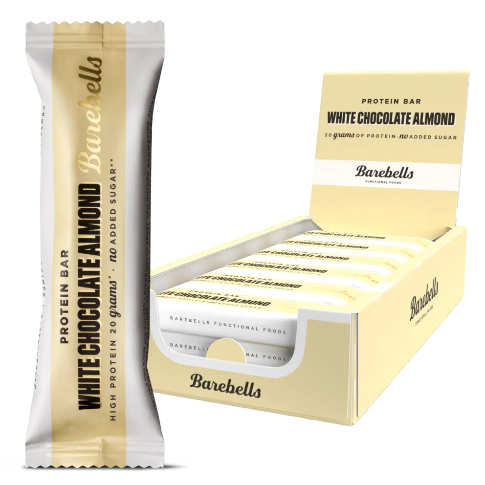 Barebells Protein Bars 12 x 55g White Chocolate Almond