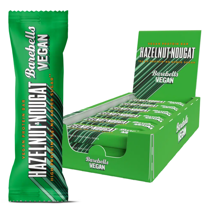 Barebells Vegan Bar 12 x 55g Hazelnut Nougat