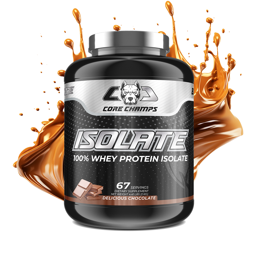 CORE CHAMPS | Isolate Whey - 2KG Delicious Chocolate