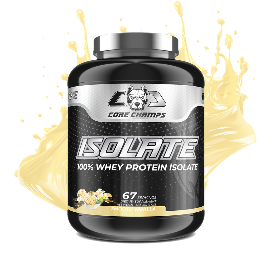 CORE CHAMPS | Isolate Whey - 2KG Smooth Vanilla