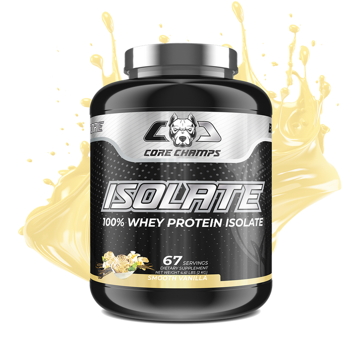 CORE CHAMPS | Isolate Whey - 2KG Smooth Vanilla