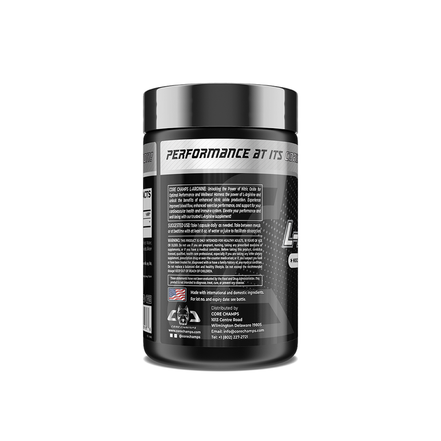 CORE CHAMPS | L-Arginine 750mg - 120 Tabletten