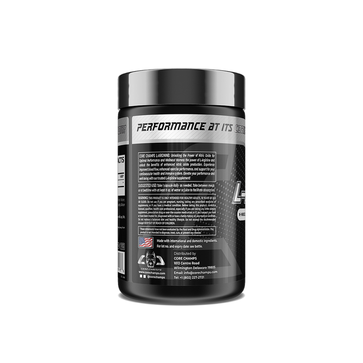 CORE CHAMPS | L-Arginine 750mg - 120 Tabletten