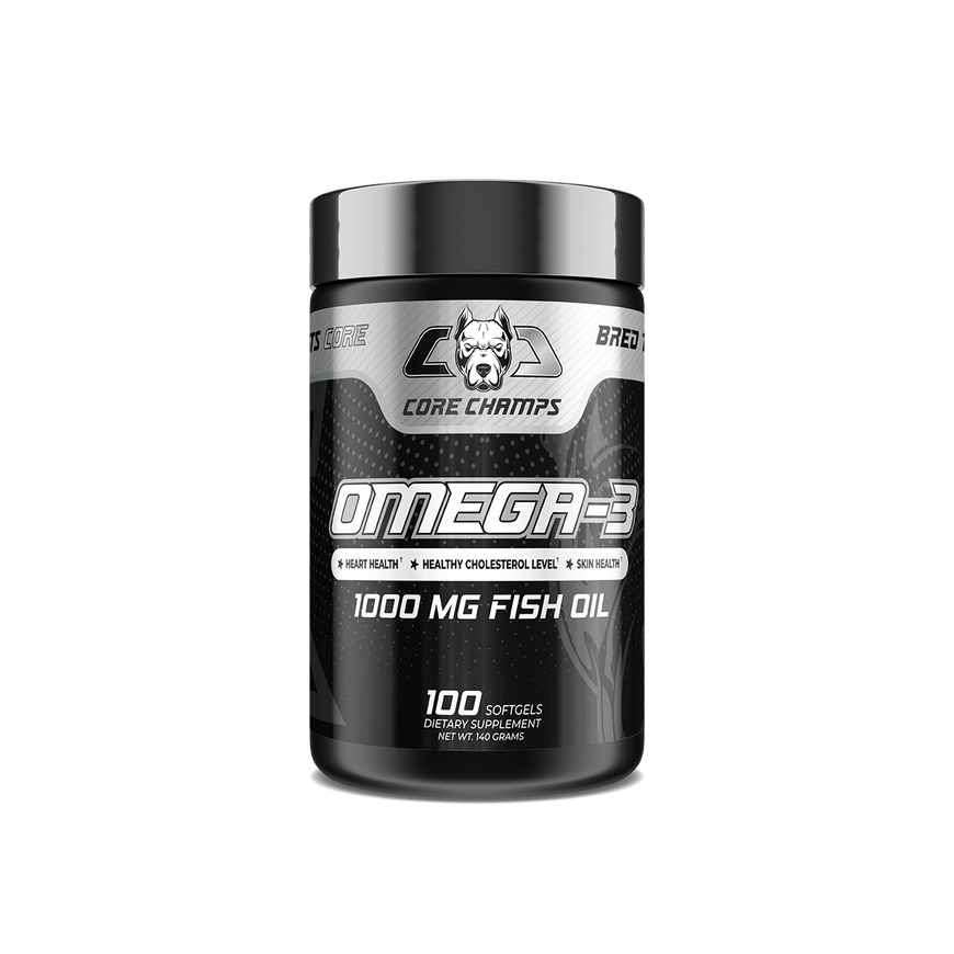 CORE CHAMPS | Omega-3 Fischöl - 100 Kapseln