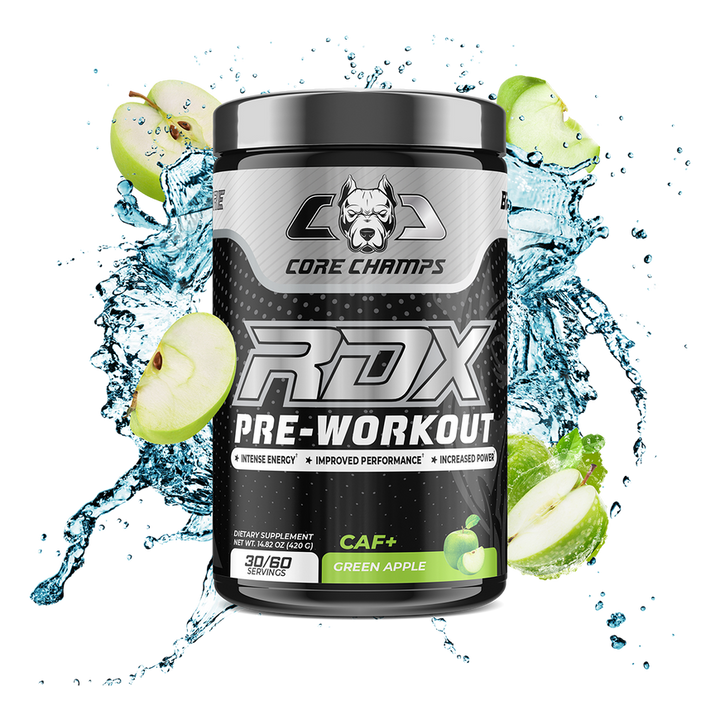 CORE CHAMPS | RDX Pre Workout - 420g Green Apple