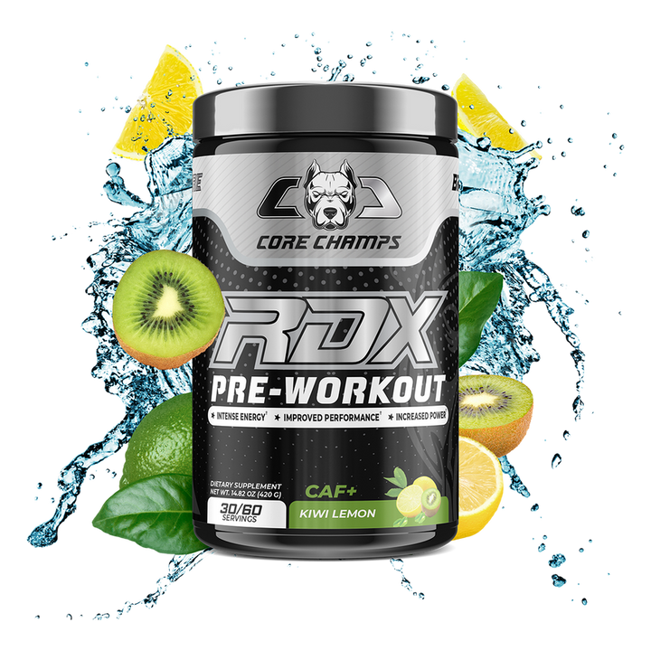 CORE CHAMPS | RDX Pre Workout - 420g Kiwi Lemon