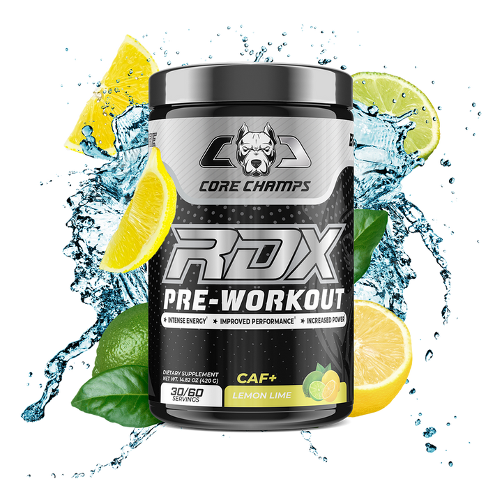 CORE CHAMPS | RDX Pre Workout - 420g Lemon Lime