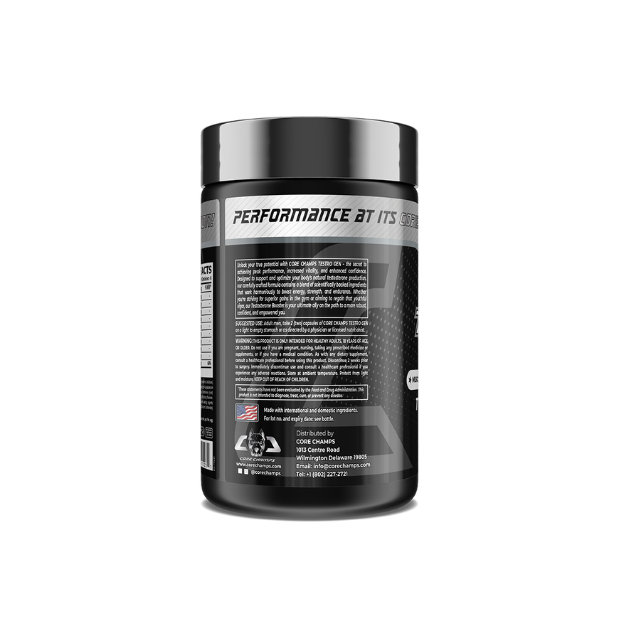 CORE CHAMPS | Testro Gen - 90 Tabletten