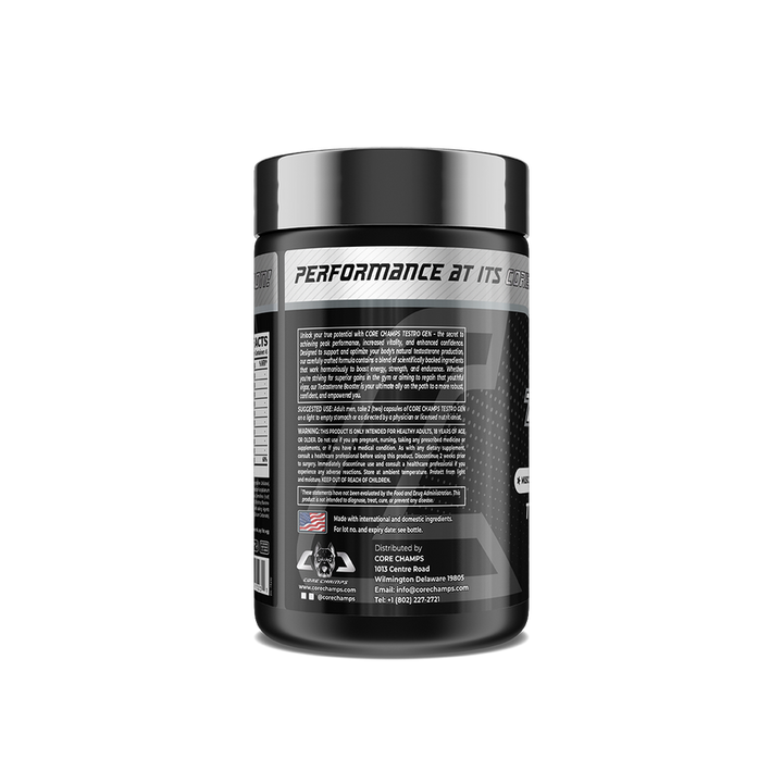 CORE CHAMPS | Testro Gen - 90 Tabletten