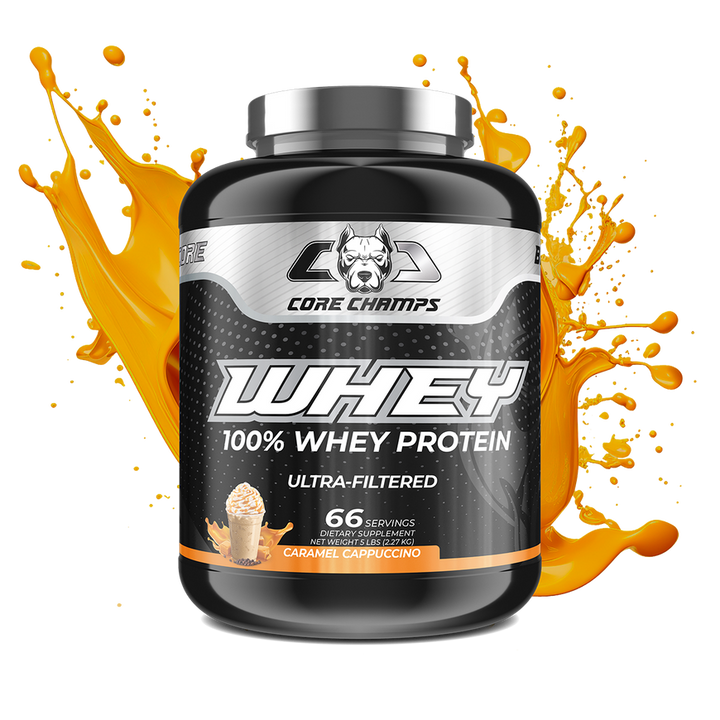 CORE CHAMPS | Whey Protein - 2.26 kg Caramel Cappuccino