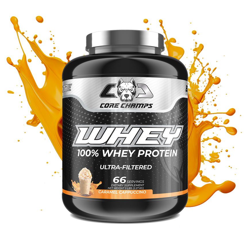 CORE CHAMPS | Whey Protein - 2.26 kg Caramel Cappuccino