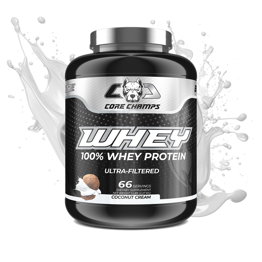 CORE CHAMPS | Whey Protein - 2.26 kg Coconut Cream