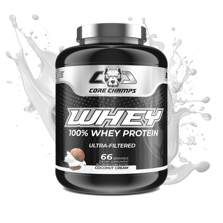 CORE CHAMPS | Whey Protein - 2.26 kg Coconut Cream