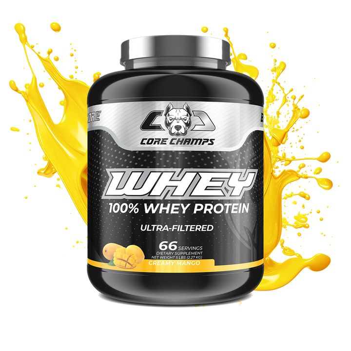 CORE CHAMPS | Whey Protein - 2.26 kg Creamy Mango
