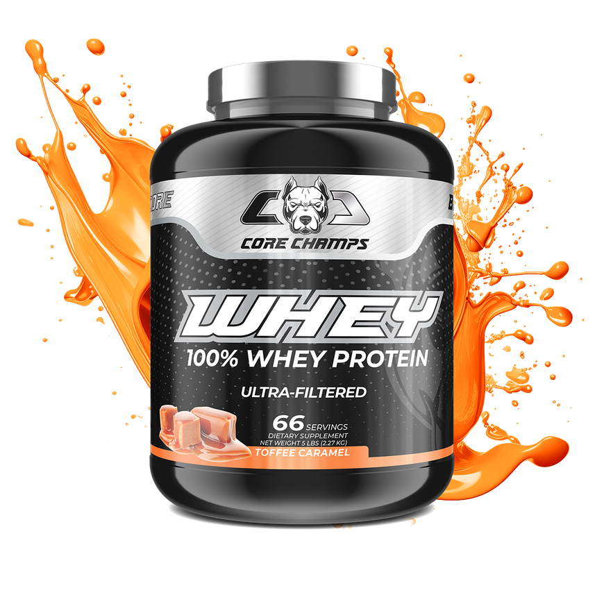 CORE CHAMPS | Whey Protein - 2.26 kg Toffee Caramel