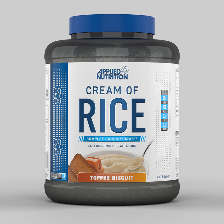 Applied Nutrition Cream of Rice 2kg - Toffee Biscuit