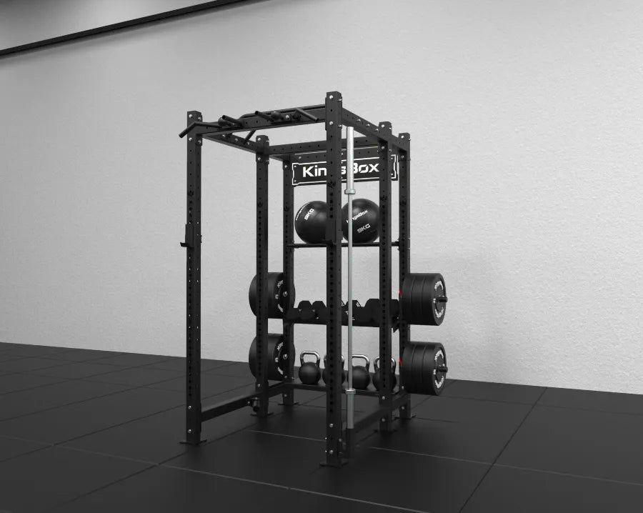 MIGHTY POWER RACK CX-37 MIT ABLAGE Kingsbox