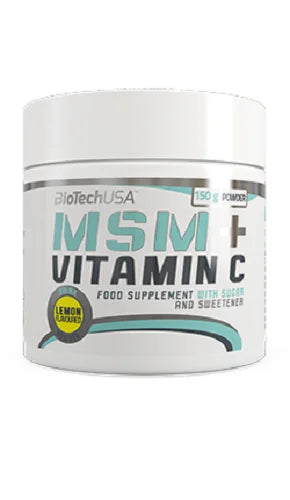 BioTech USA MSM + Vitamin C - 15g