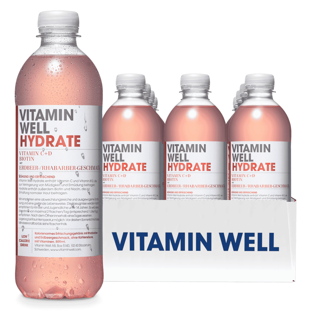 Vitamin Well | Drink Hydrate - 12x500ml