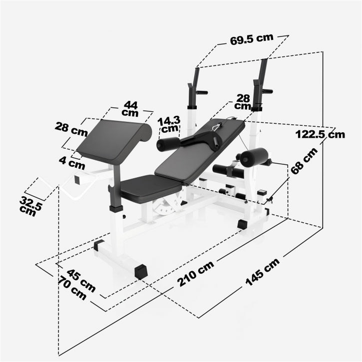 Gorilla Sports | Kraftstation Gusseisen Gripper 108 kg