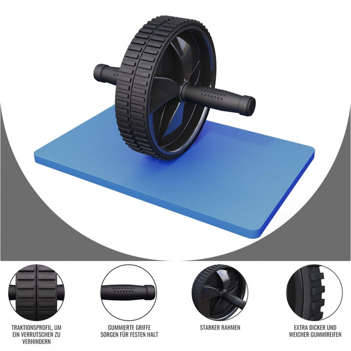 Gorilla Sports | Ab Roller in Schwarz