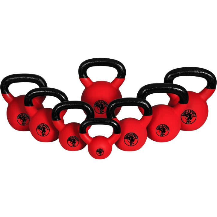 Gorilla Sports | Kettlebell Guss mit Gummibeschichtung 2-32 kg