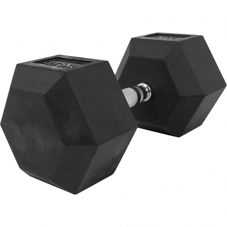 Gorilla Sports | Hexagon Kurzhantel Gummi 2-50 kg