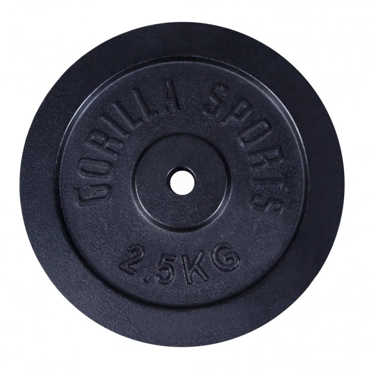 Gorilla Sports | Hantelscheibe Guss 0,5-30 kg